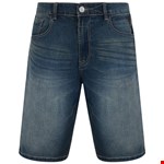 KAM Sergio Stretch Denim Short - dark wash